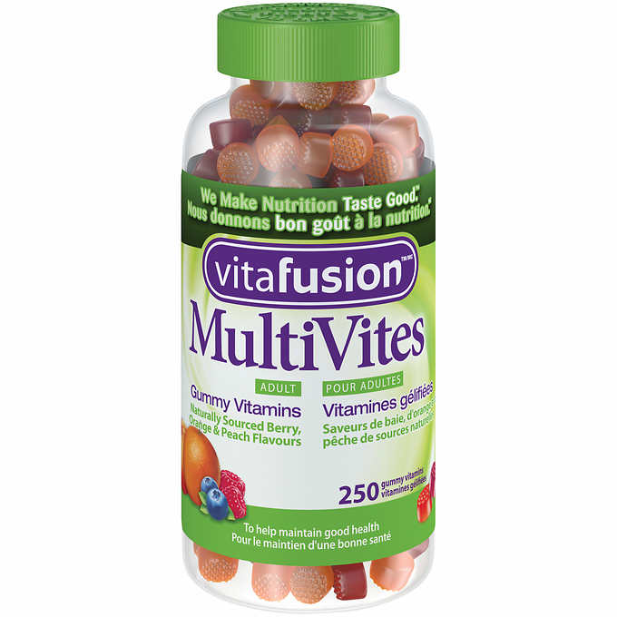 【特价】Vitafusion成人复合维生素软糖250粒