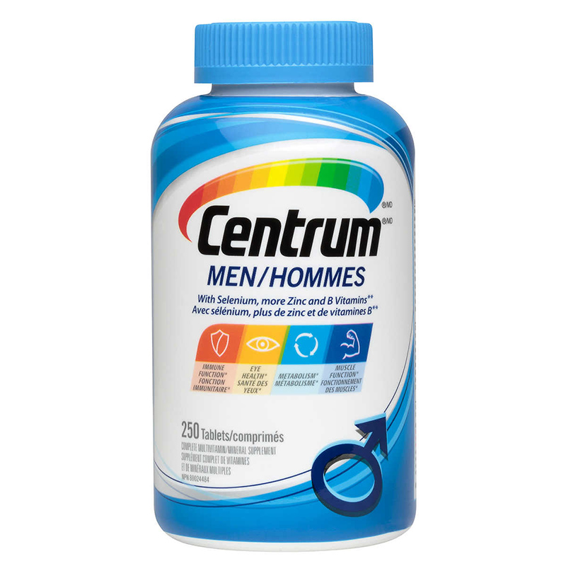 【特价至5月11日】Centrum 善存男士复合维生素 250粒