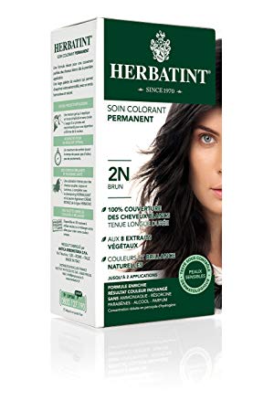 【特价】Herbatint 植物染发剂膏意大利天然不刺激 135ml 2N