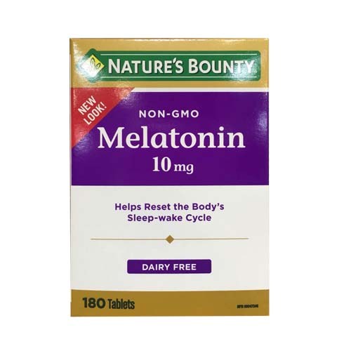 Nature‘s Bounty 自然之宝褪黑素10mg【盒装】 180粒