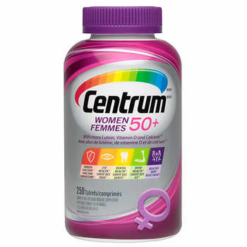 【特价至5月11日】Centrum 善存50+中老年女士维生素 250粒