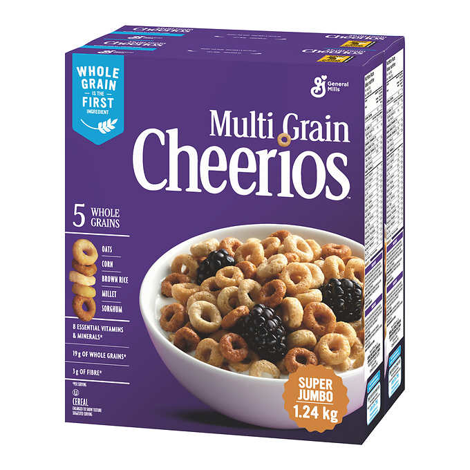 Cheerios【紫色】全麦营养谷物早餐1.24kg