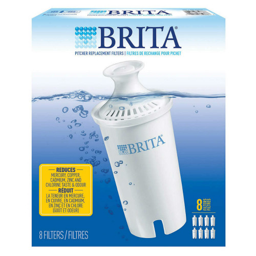 BRITA净水壶滤芯 8个装