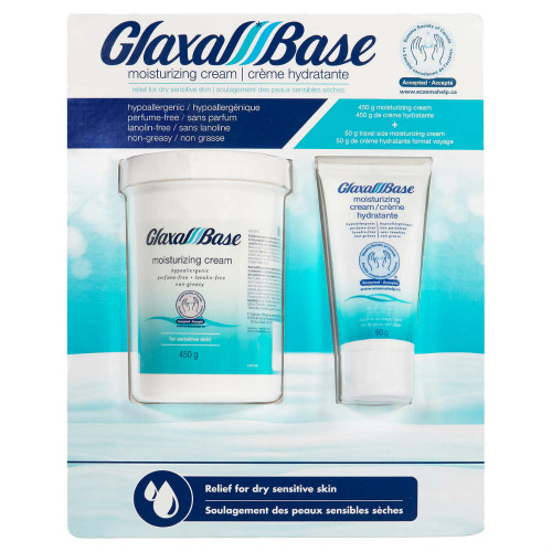 Glaxal base抗过敏保湿滋润乳霜全身面部通用 450g+50g