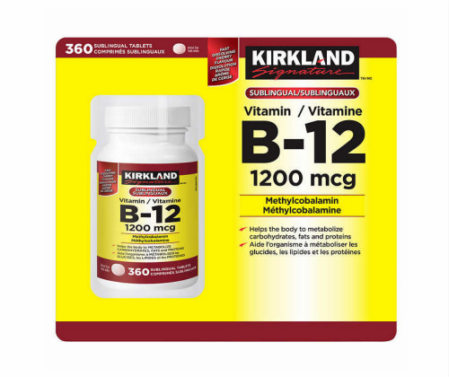 Kirkland可兰 B12 360粒