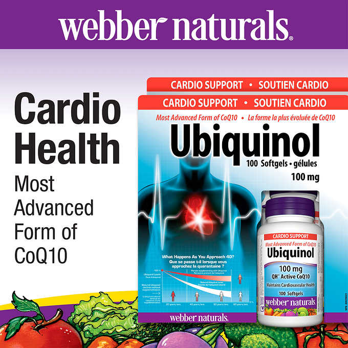 Webber活性辅酶Q10心脏宝100粒