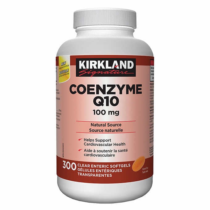 Kirkland可兰辅酶Q10软胶囊 100mg 300粒