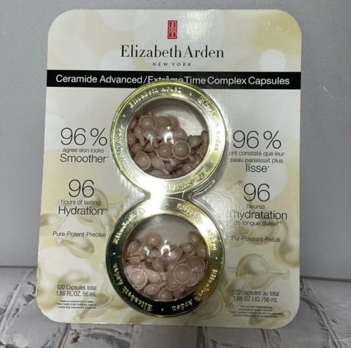 【包邮】伊丽莎白雅顿眼胶时空胶囊眼部精华液 60粒*2