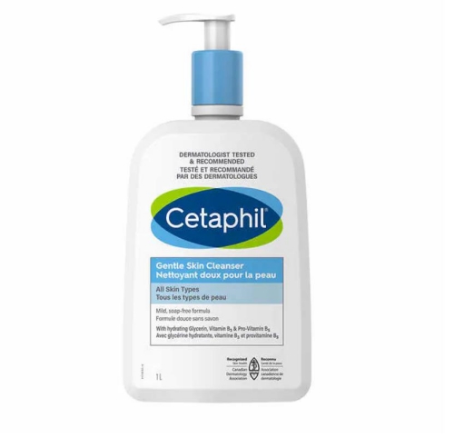 Cetaphil 丝塔芙洁面乳氨基酸洗面奶 1L装（含气柱）