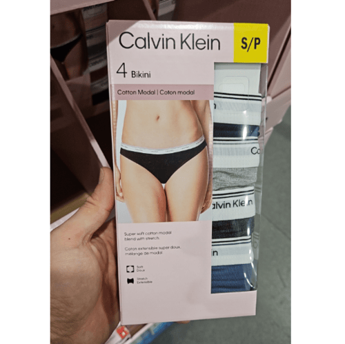 Calvin Klein 女士内裤低腰4条装