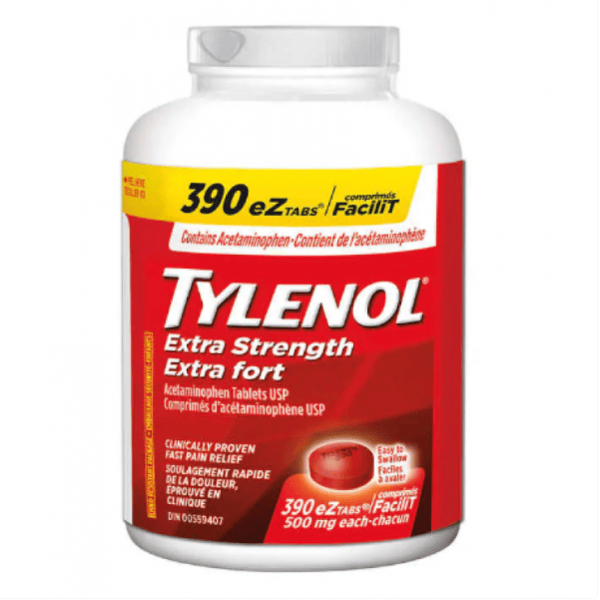 Tylenol 泰诺成人止痛退烧片小粒易吞服 390粒